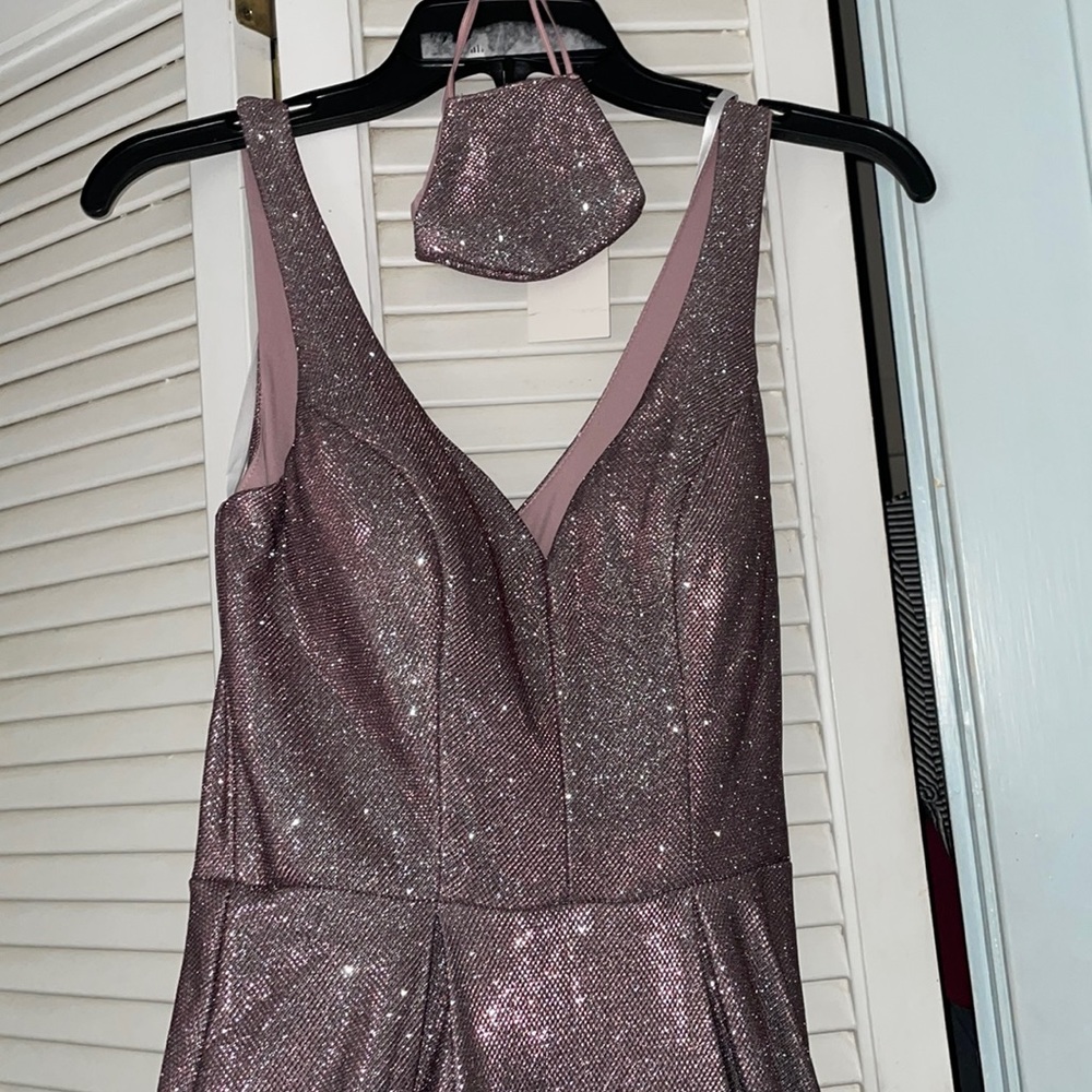 Pink glittery dress from B. Smart, Size- 1, Conditions- very good and never used